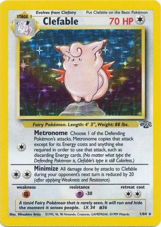 Clefable (1/64) [Jungle] | KingTCG.ca