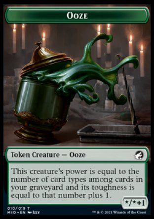 Ooze Token [Innistrad: Midnight Hunt Tokens] | KingTCG.ca