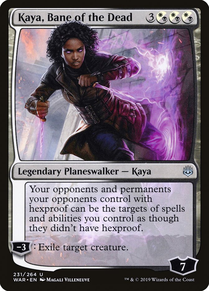 Kaya, Bane of the Dead [War of the Spark] | KingTCG.ca