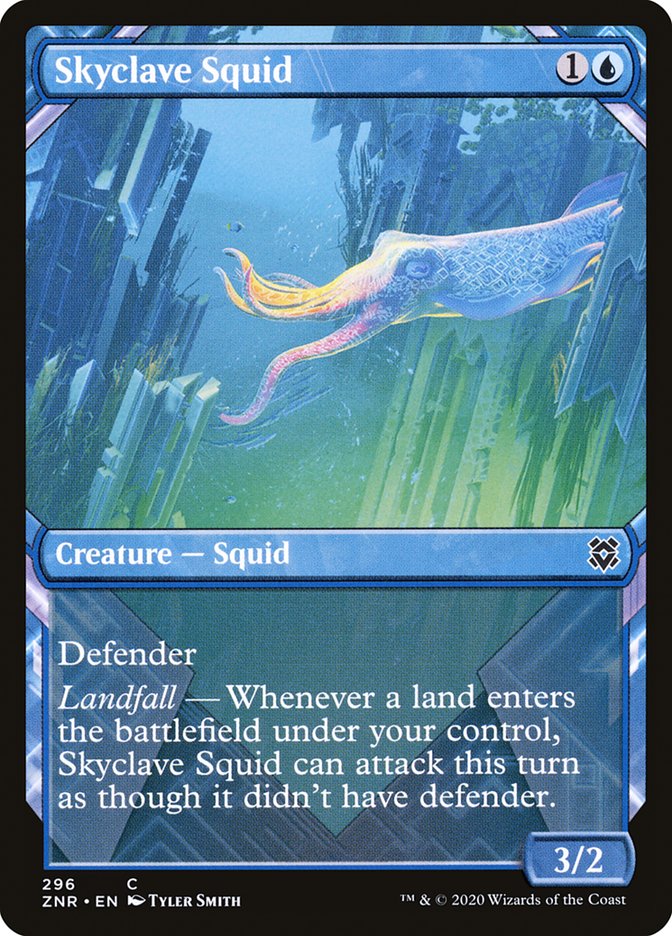 Skyclave Squid (Showcase) [Zendikar Rising] | KingTCG.ca