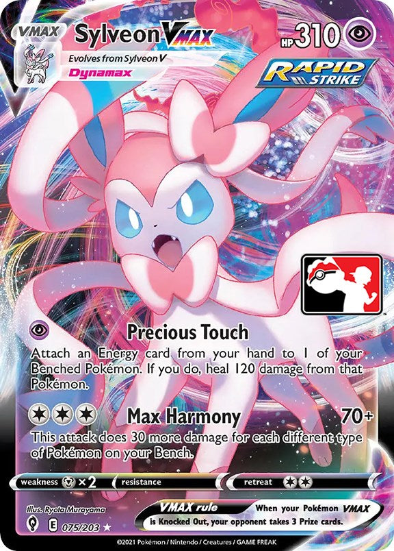 Sylveon VMAX (075/203) [Prize Pack Series One] | KingTCG.ca