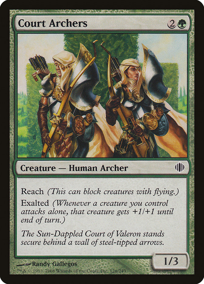 Court Archers [Shards of Alara] | KingTCG.ca