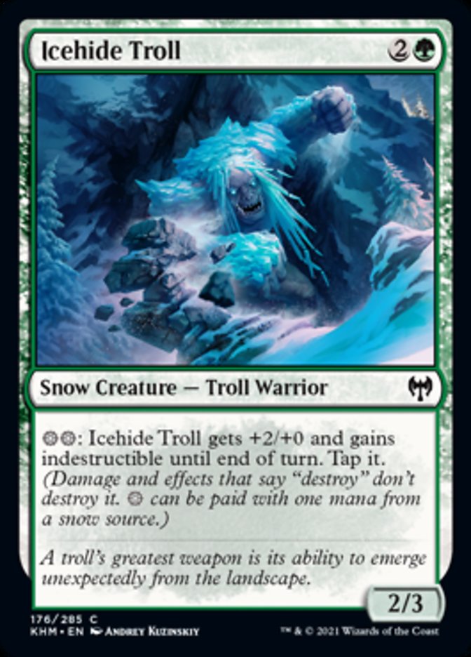 Icehide Troll [Kaldheim] | KingTCG.ca