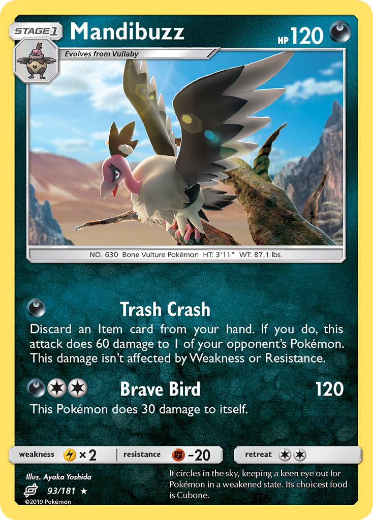 Mandibuzz (93/181) [Sun & Moon: Team Up] | KingTCG.ca