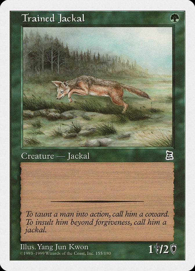 Trained Jackal [Portal Three Kingdoms] | KingTCG.ca