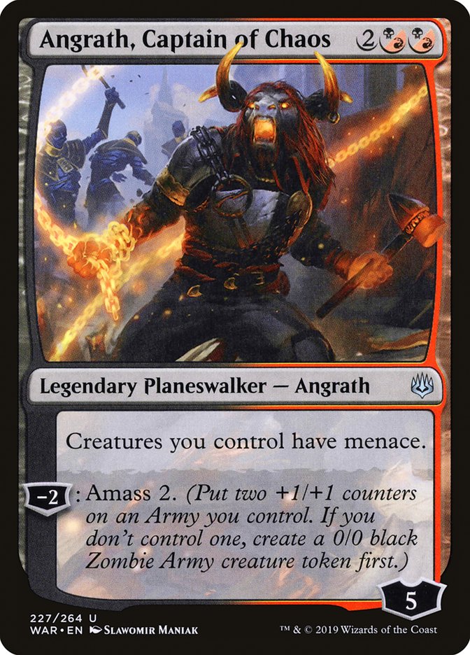 Angrath, Captain of Chaos [War of the Spark] | KingTCG.ca