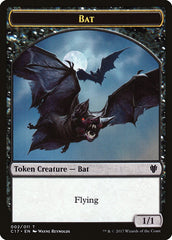 Bat // Vampire Double-sided Token [Commander 2017 Tokens] | KingTCG.ca