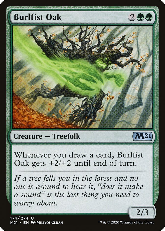 Burlfist Oak [Core Set 2021] | KingTCG.ca