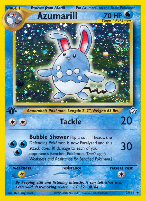 Azumarill (2/111) [Neo Genesis 1st Edition] | KingTCG.ca