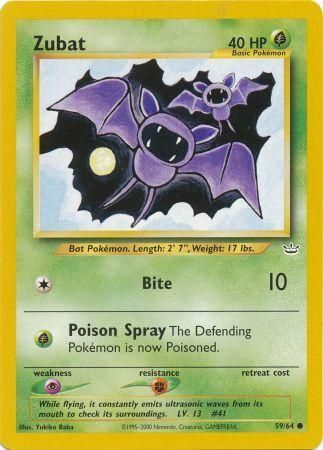 Zubat (59/64) [Neo Revelation] | KingTCG.ca