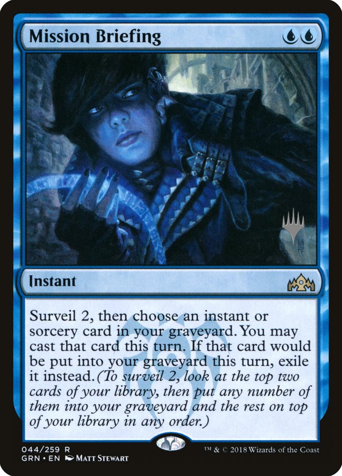 Mission Briefing [Guilds of Ravnica Promos] | KingTCG.ca