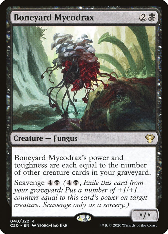 Boneyard Mycodrax [Commander 2020] | KingTCG.ca