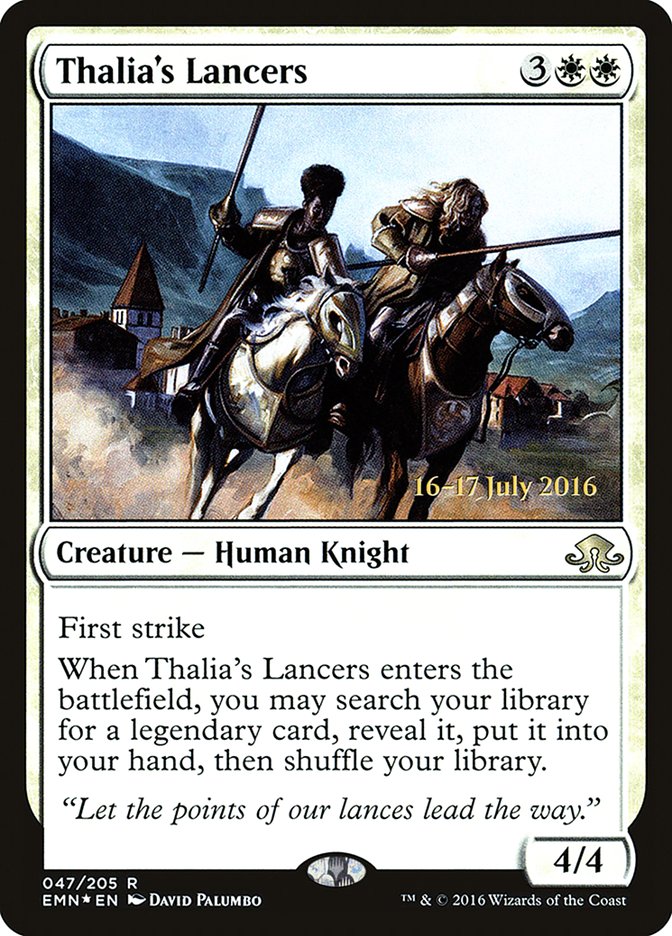 Thalia's Lancers [Eldritch Moon Promos] | KingTCG.ca