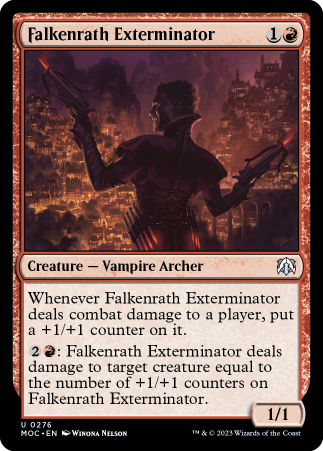 Falkenrath Exterminator [March of the Machine Commander] | KingTCG.ca