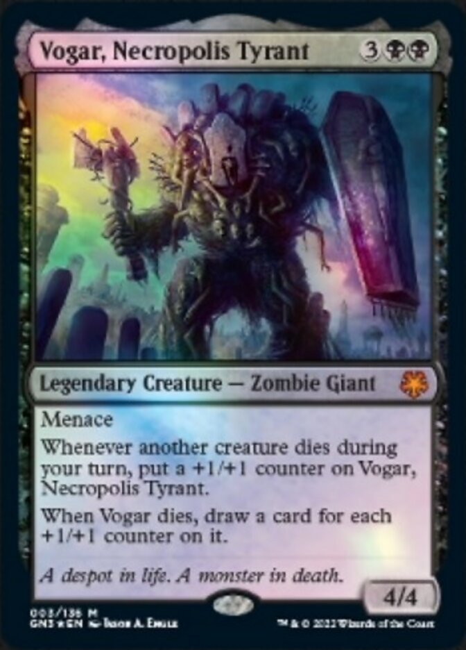 Vogar, Necropolis Tyrant [Game Night: Free-for-All] | KingTCG.ca