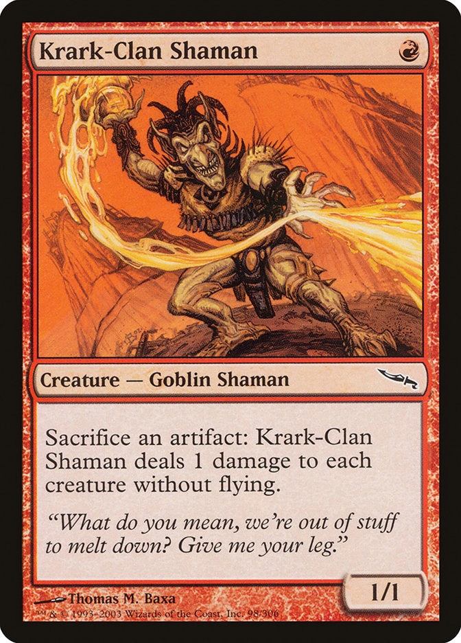 Krark-Clan Shaman [Mirrodin] | KingTCG.ca