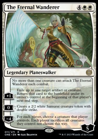 The Eternal Wanderer (Promo Pack) [Phyrexia: All Will Be One Promos] | KingTCG.ca