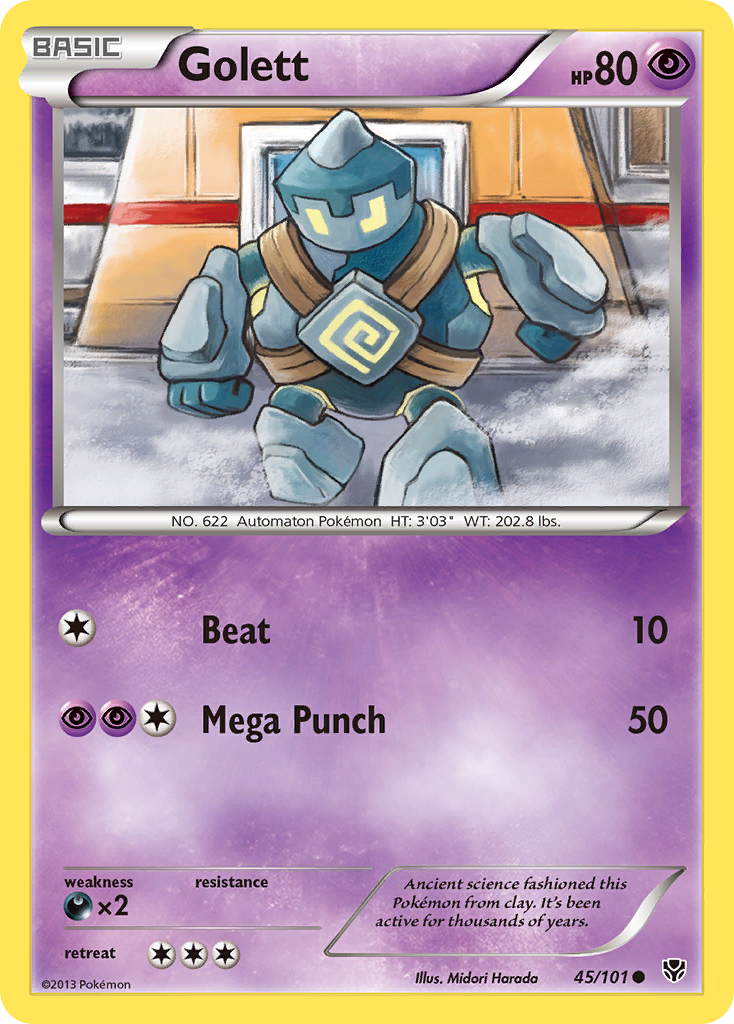 Golett (45/101) [Black & White: Plasma Blast] | KingTCG.ca