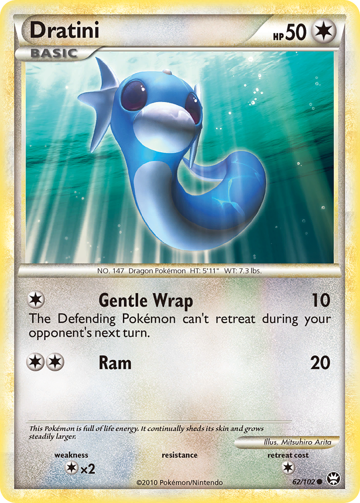 Dratini (62/102) [HeartGold & SoulSilver: Triumphant] | KingTCG.ca