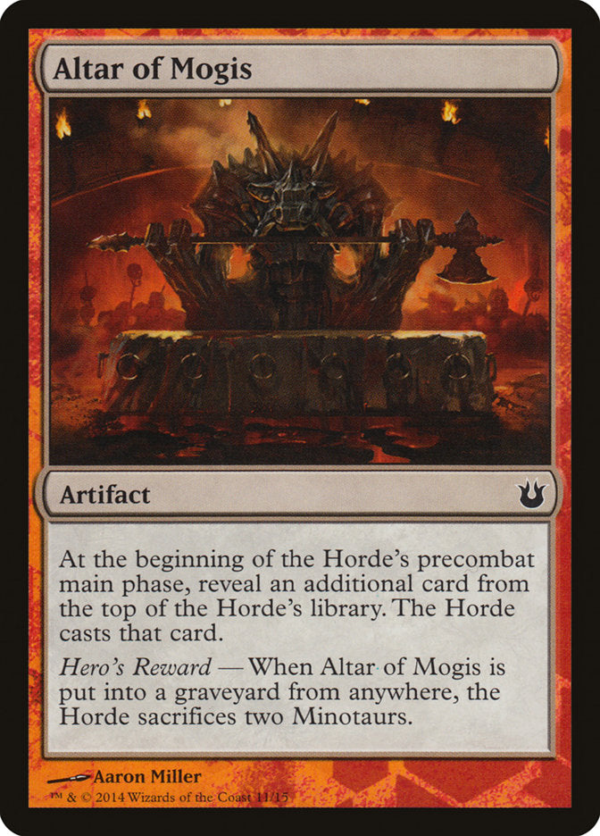 Altar of Mogis [Hero's Path Promos] | KingTCG.ca