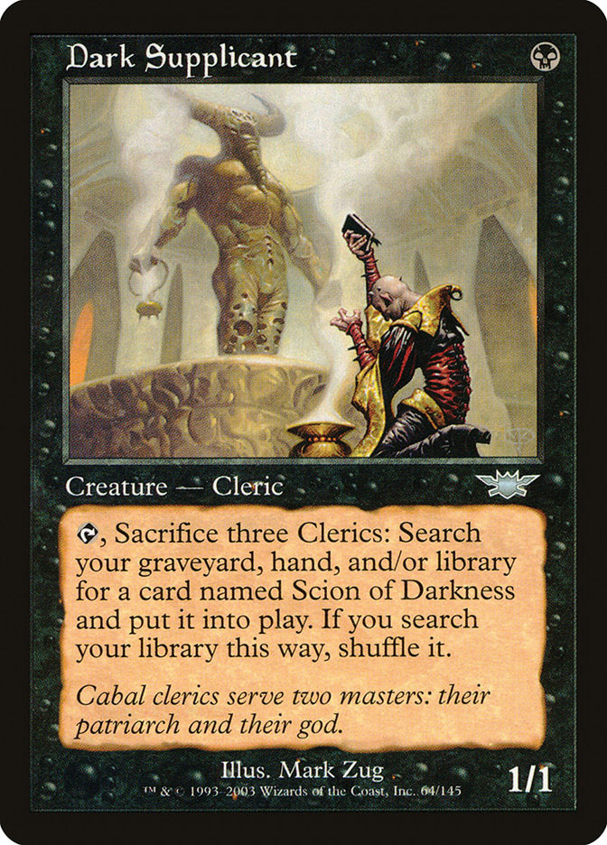 Dark Supplicant [Legions] | KingTCG.ca