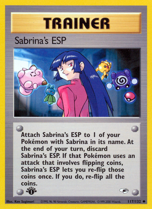 Sabrina's ESP (117/132) [Gym Heroes 1st Edition] | KingTCG.ca