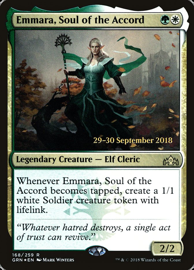 Emmara, Soul of the Accord [Guilds of Ravnica Promos] | KingTCG.ca