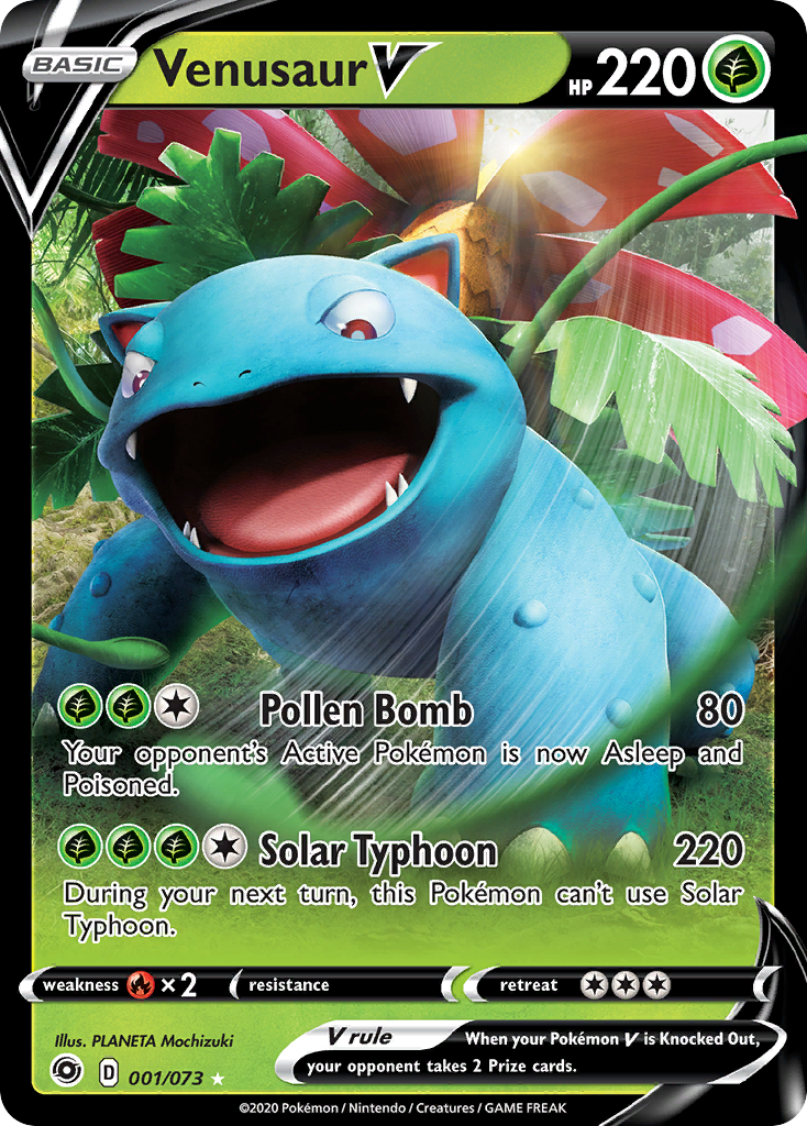 Venusaur V (1/073) [Sword & Shield: Champion's Path] | KingTCG.ca