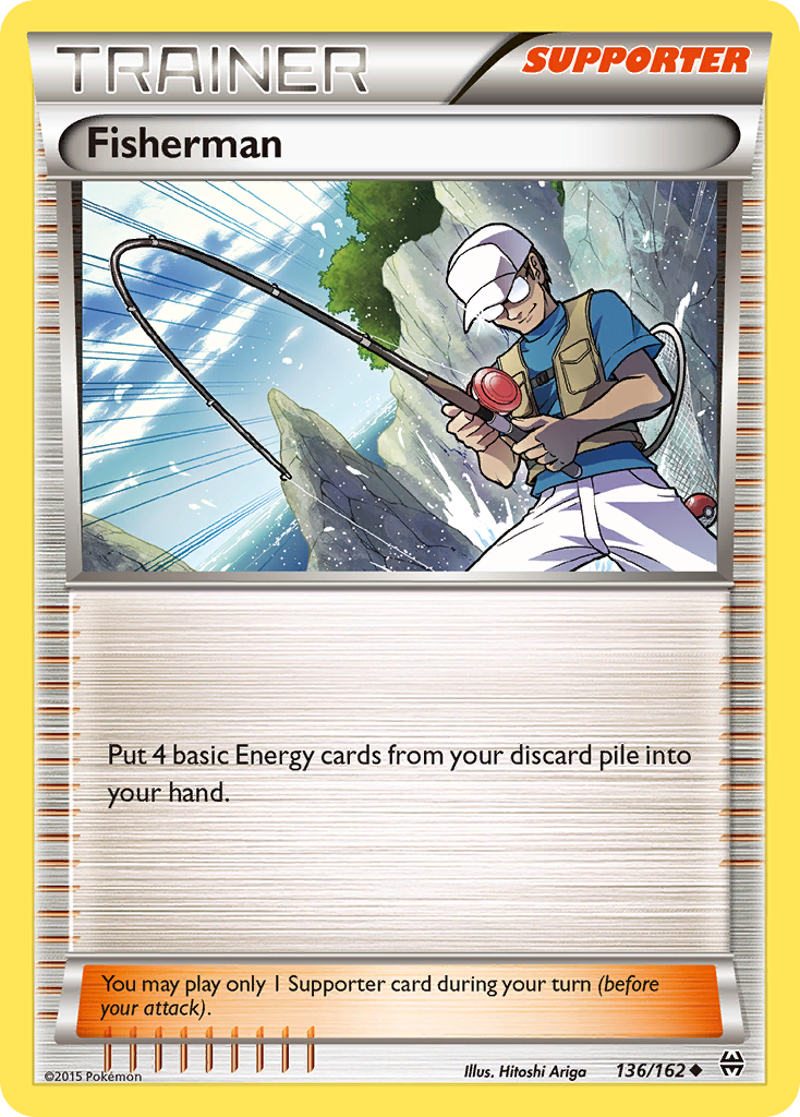 Fisherman (136/162) [XY: BREAKthrough] | KingTCG.ca