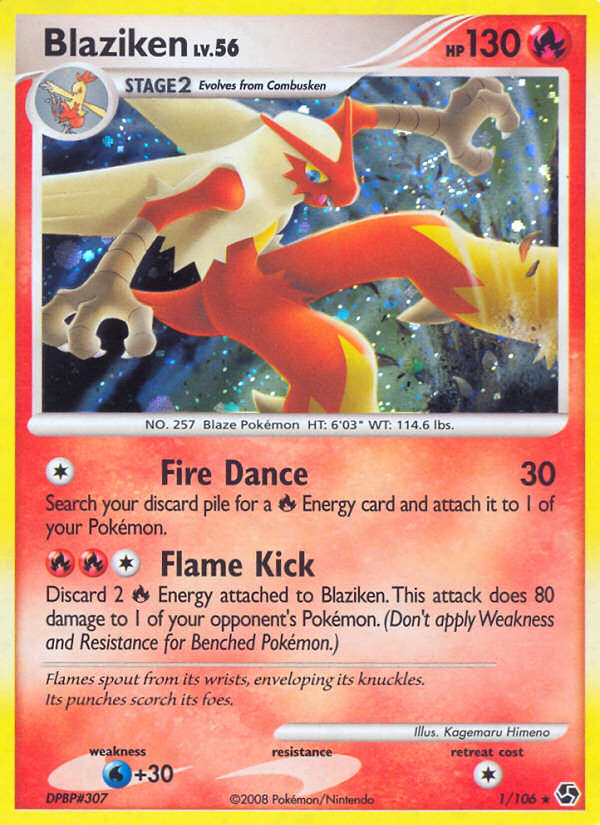 Blaziken (1/106) [Diamond & Pearl: Great Encounters] | KingTCG.ca