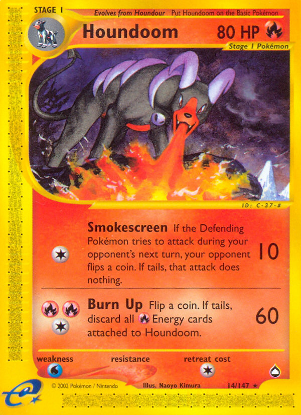 Houndoom (14/147) [Aquapolis] | KingTCG.ca