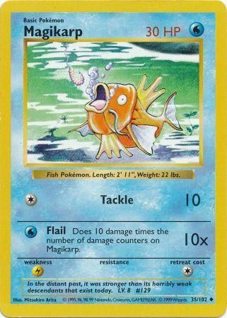 Magikarp (35/102) [Base Set (Shadowless)] | KingTCG.ca