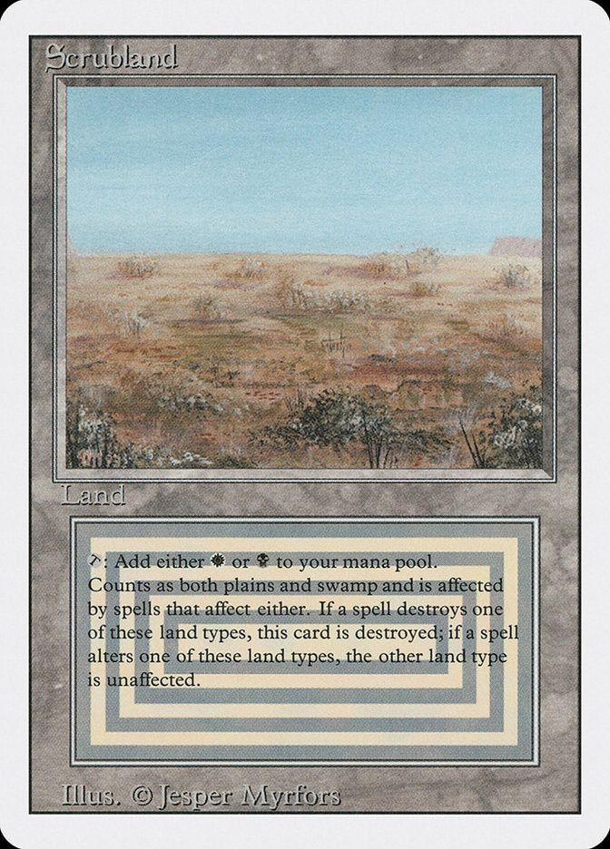 Scrubland [Revised Edition] | KingTCG.ca