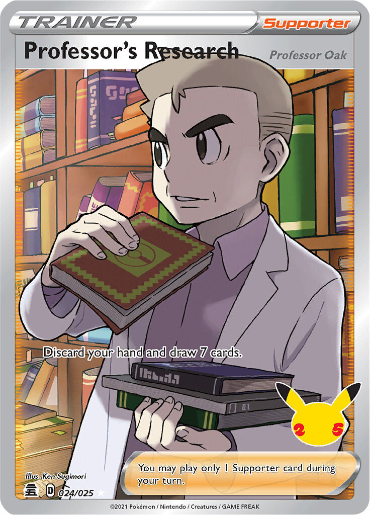 Professor's Research (024/025) [Celebrations: 25th Anniversary] | KingTCG.ca