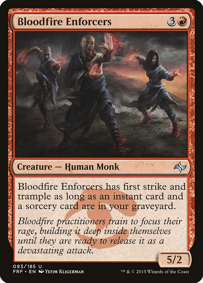 Bloodfire Enforcers [Fate Reforged] | KingTCG.ca