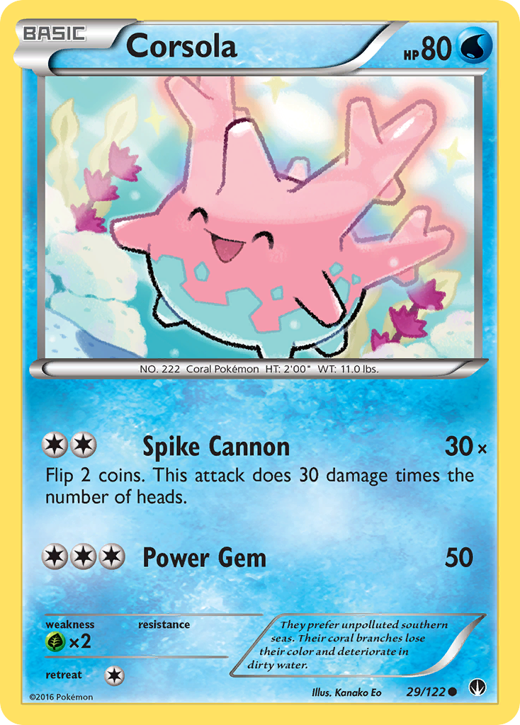 Corsola (29/122) [XY: BREAKpoint] | KingTCG.ca