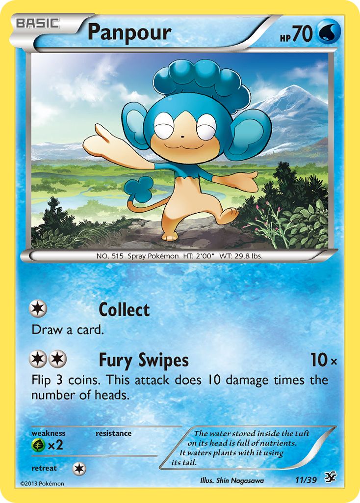 Panpour (11/39) [XY: Kalos Starter Set] | KingTCG.ca