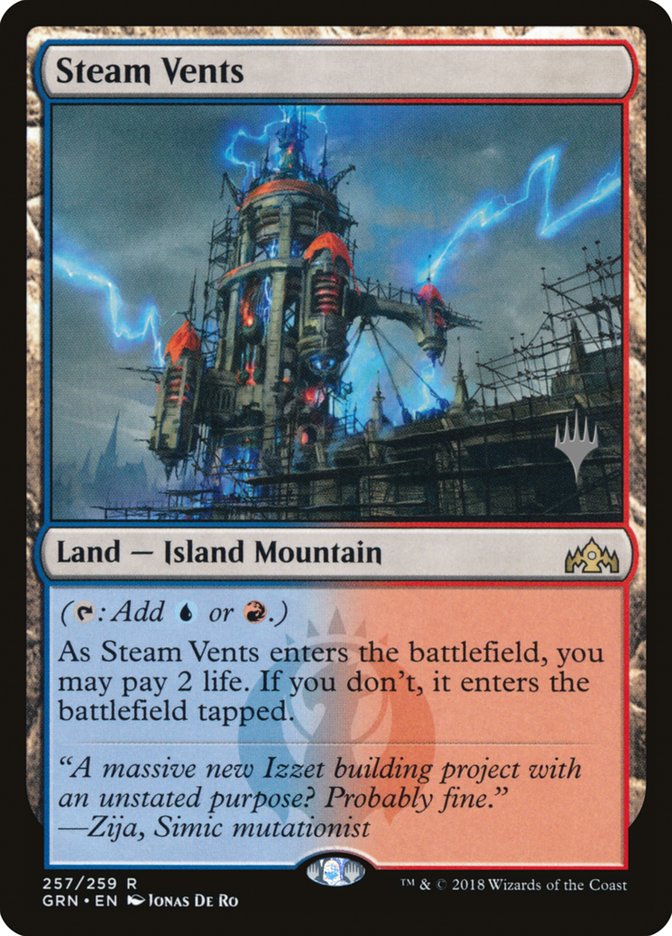 Steam Vents [Guilds of Ravnica Promos] | KingTCG.ca