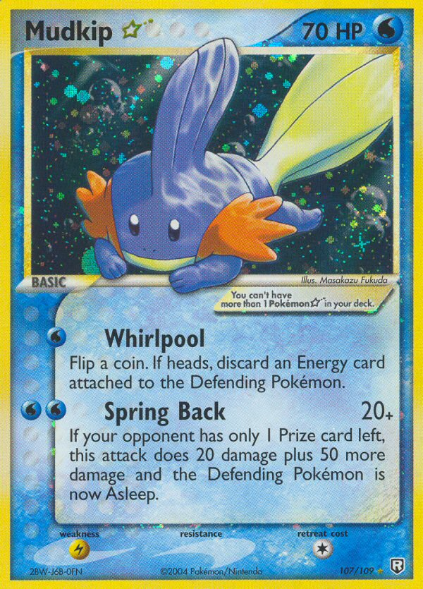 Mudkip Star (107/109) [EX: Team Rocket Returns] | KingTCG.ca