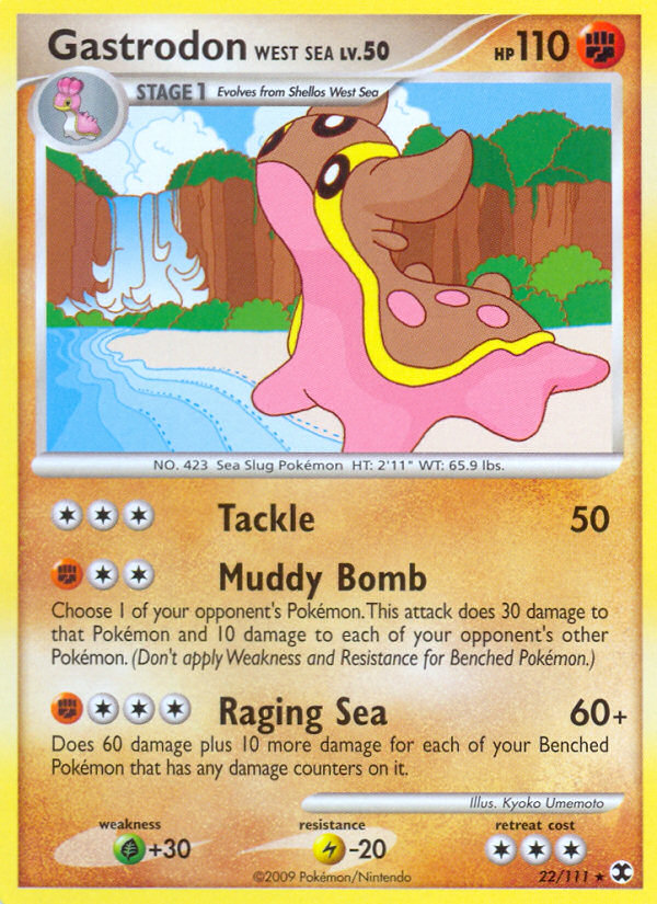 Gastrodon West Sea (22/111) [Rising Rivals] | KingTCG.ca