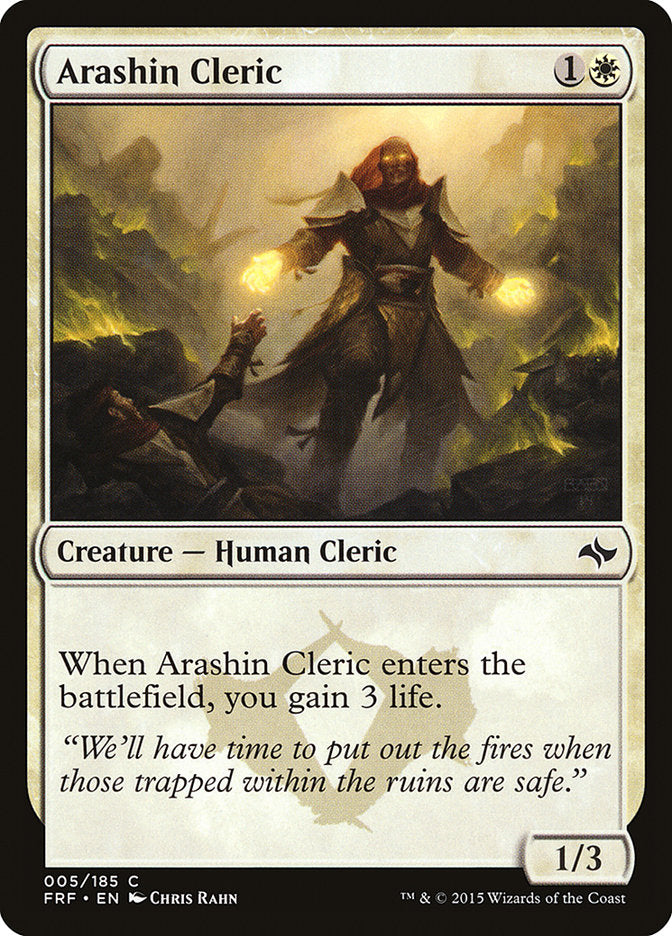 Arashin Cleric [Fate Reforged] | KingTCG.ca