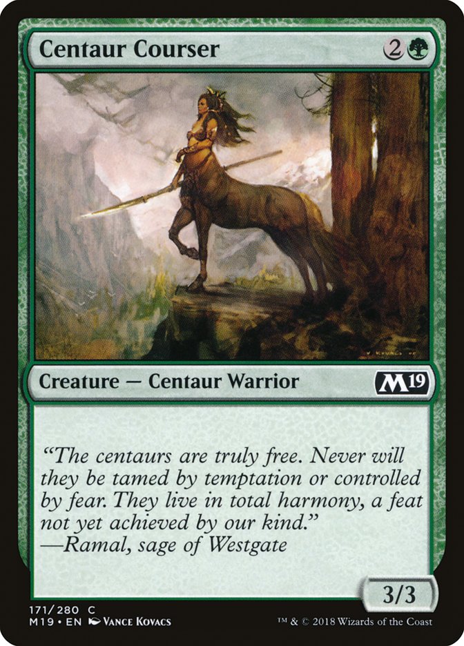 Centaur Courser [Core Set 2019] | KingTCG.ca