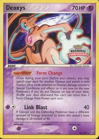 Deoxys (16/107) (Championship Promo) [EX: Deoxys] | KingTCG.ca