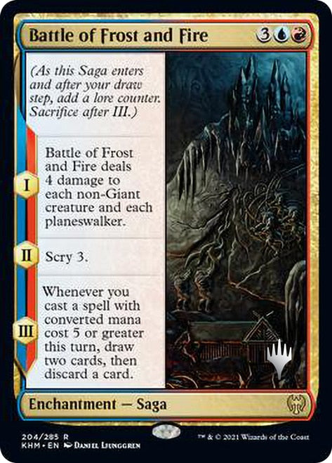 Battle of Frost and Fire [Kaldheim Promo Pack] | KingTCG.ca