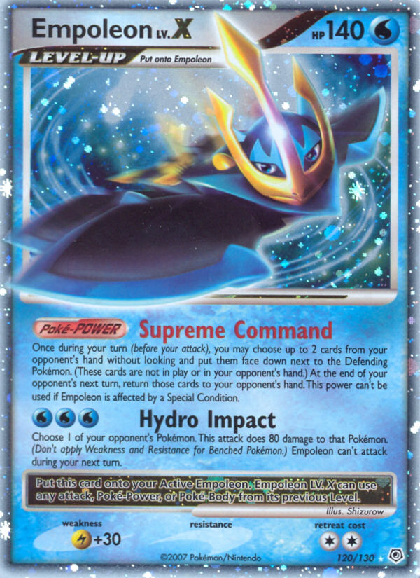 Empoleon LV.X (120/130) [Diamond & Pearl: Base Set] | KingTCG.ca