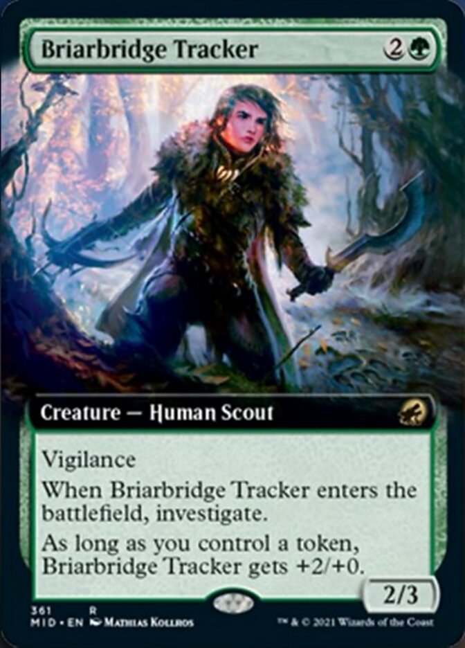 Briarbridge Tracker (Extended) [Innistrad: Midnight Hunt] | KingTCG.ca