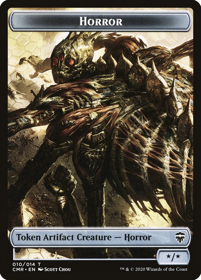 Horror // Thrull Token [Commander Legends Tokens] | KingTCG.ca