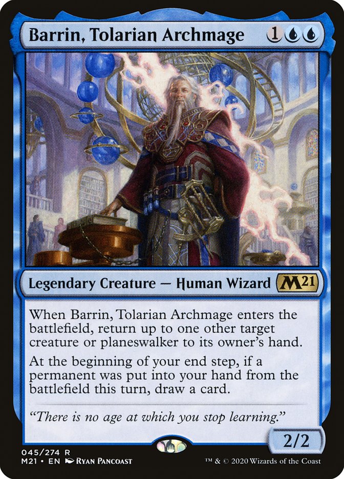 Barrin, Tolarian Archmage [Core Set 2021] | KingTCG.ca