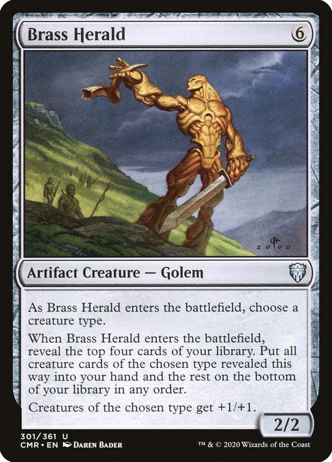 Brass Herald [Commander Legends] | KingTCG.ca