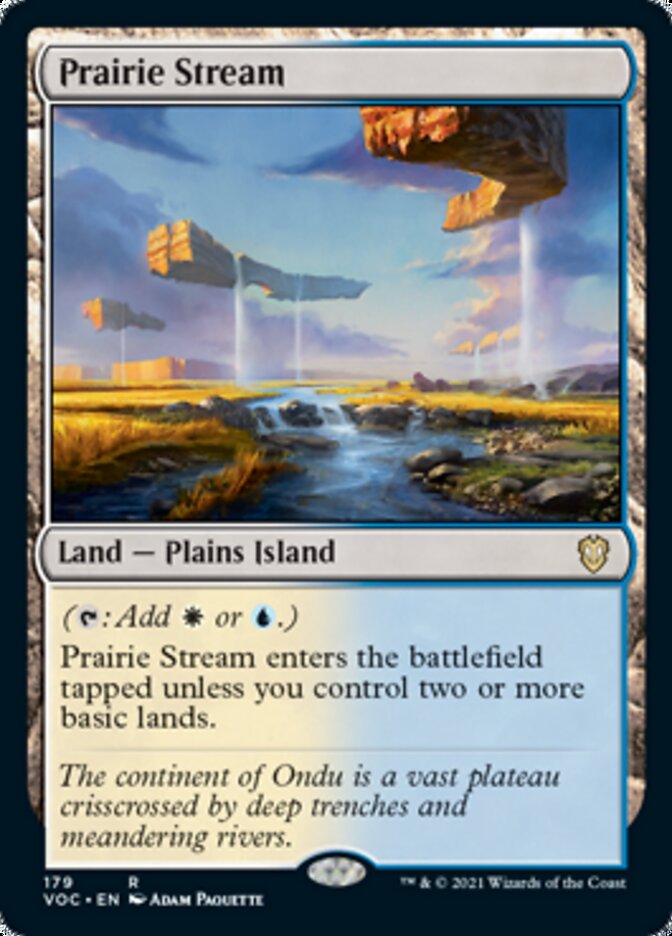 Prairie Stream [Innistrad: Crimson Vow Commander] | KingTCG.ca